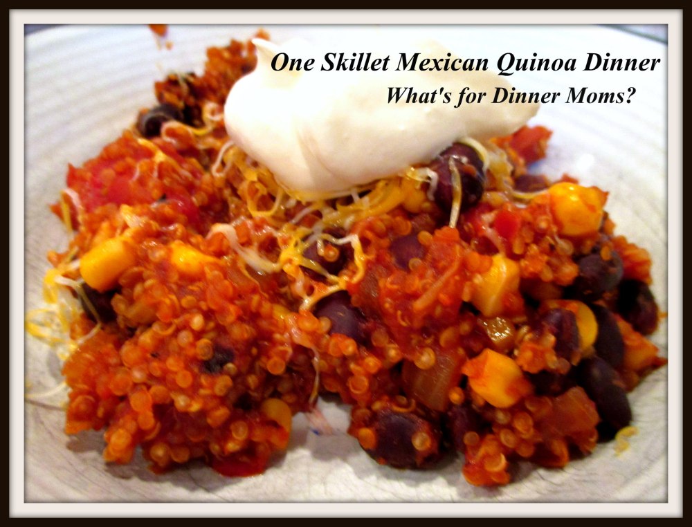 One Skillet Mexican Quinoa Dinner