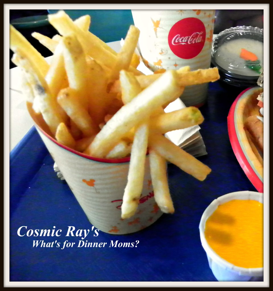 Cosmic Ray's Fries with Cheese