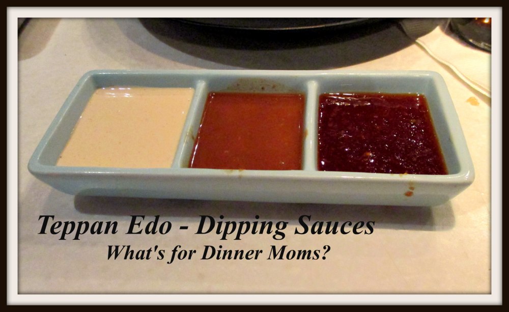 Teppan Edo - Dipping Sauces